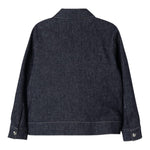 Fay Giubbino In Denim Tinta Unita con Zip per Bambino FW2P37 BLU FAY 