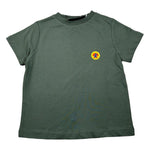Save The Duck T-Shirt Girocollo Tinta Unita per Bambino JT1732X VERDE SAVE THE DUCK 
