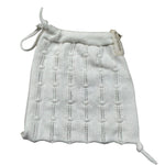 Wedoble Sacca Accessori Tinta Unita per Neonata V2401360A BIANCO WEDOBLE 