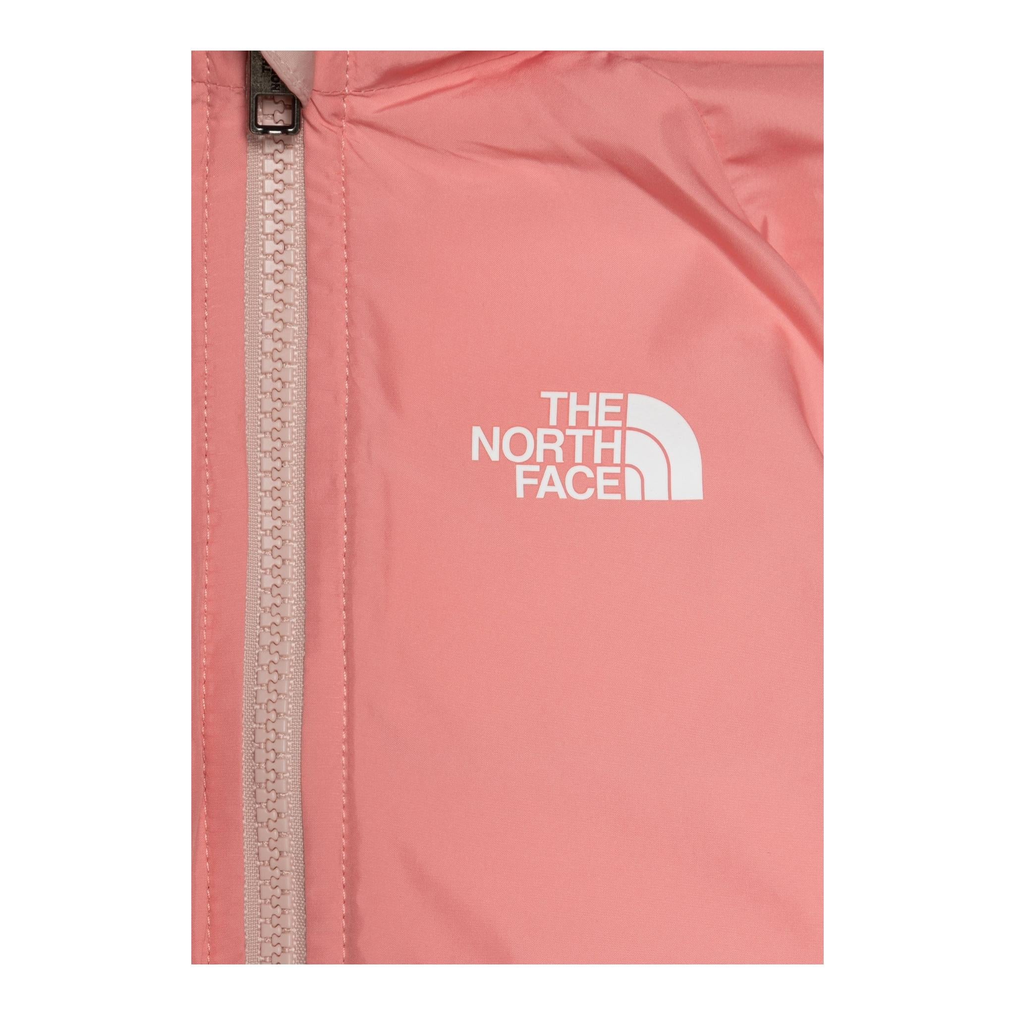 THE NORTH FACE giubbino bicolre reversibile con cappuccio e zip Rosa per Neonata NF0A88W3LK6 ROSA THE NORTH FACE 