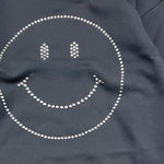 MOSCHINO abito tinta unita in felpa con borchie Nero per Bambina HDV0H6 NERO MOSCHINO 