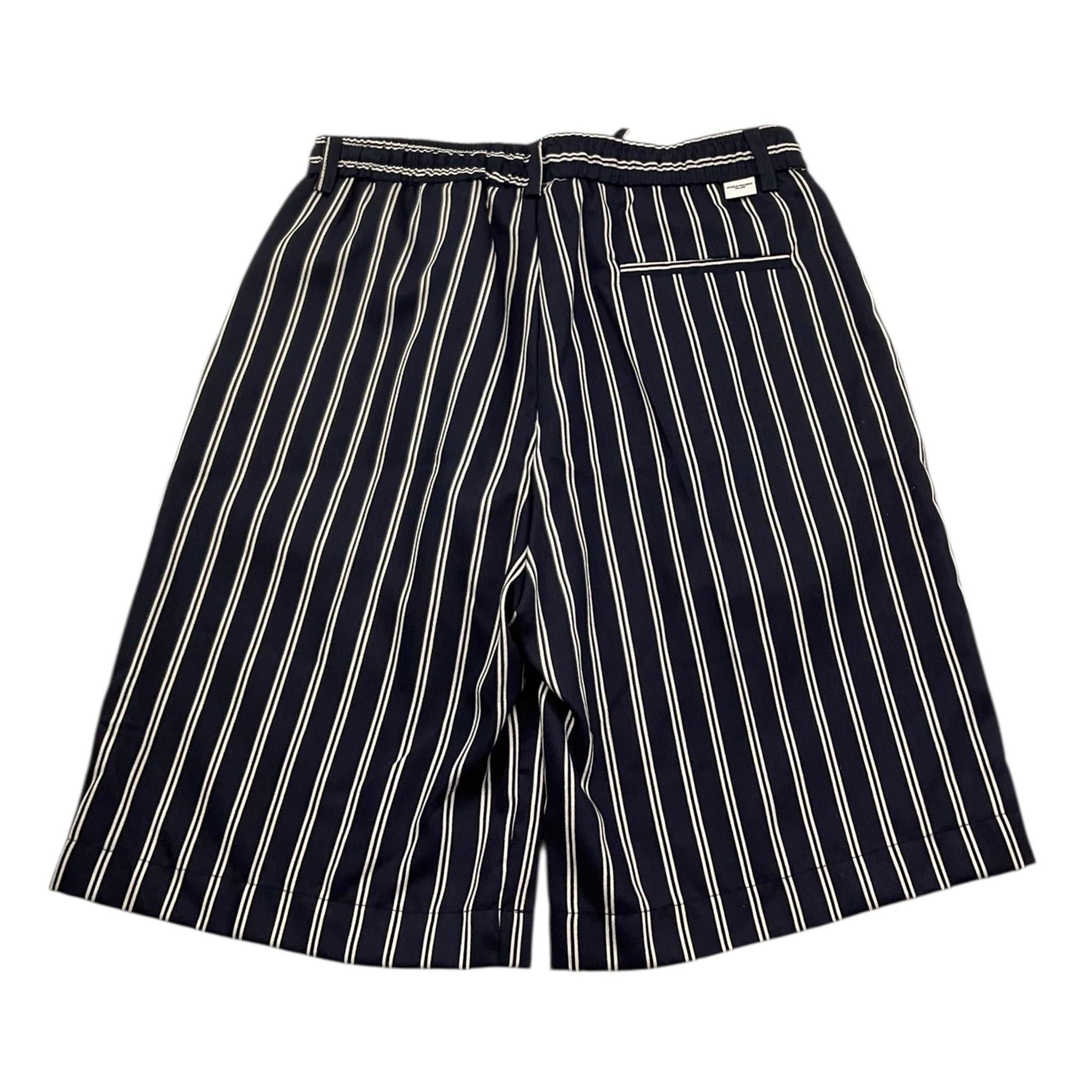 Paolo Pecora Bermuda Tinta Unita Fantasia A Righe con Elastico In Vita per Bambino PP4026 BLU PAOLO PECORA 