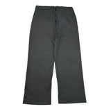 I'M Brian Pantalone tinta unita con Fantasia A Righe Nero per Bambino PA2219J NERO I'M BRIAN 