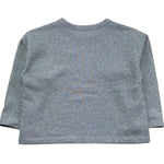 Saint Barth Felpa Chiusa Girocollo Tinta Unita per Bambina ANGELIQUE GRIGIO SAINT BARTH 