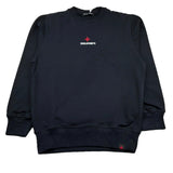 Zu+Elements Felpa Girocollo Tinta Unita con Stampa per Bambino ZU1607 NERO ZU+ELEMENTS 