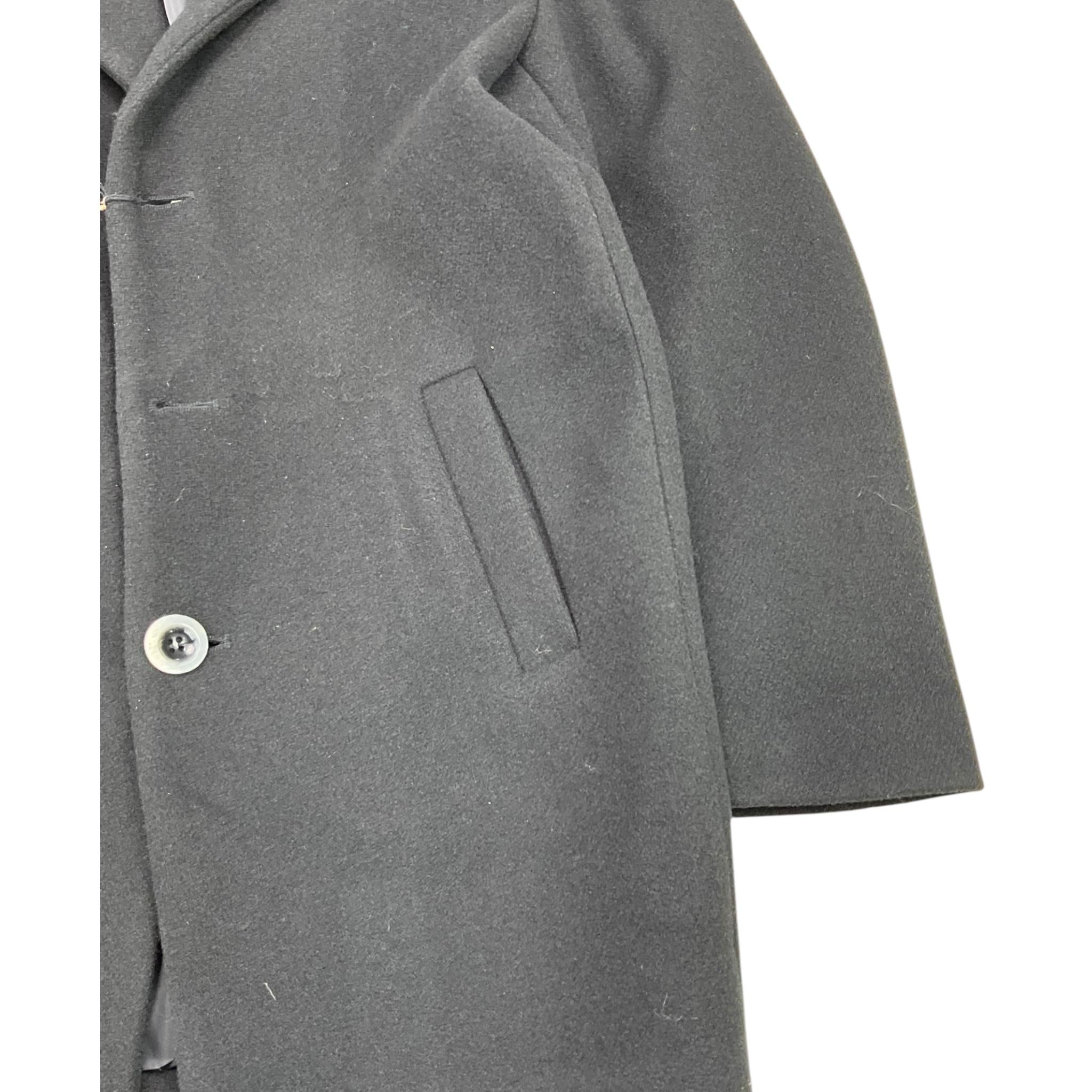 NEVER TOO cappotto tinta unita con bottoni Nero per Bambino NT1783R NERO NEVER TOO 