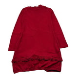 MONNALISA cardigan modello lungo tinta unita Rosso per Bambina 116817 ROSSO MONNALISA 