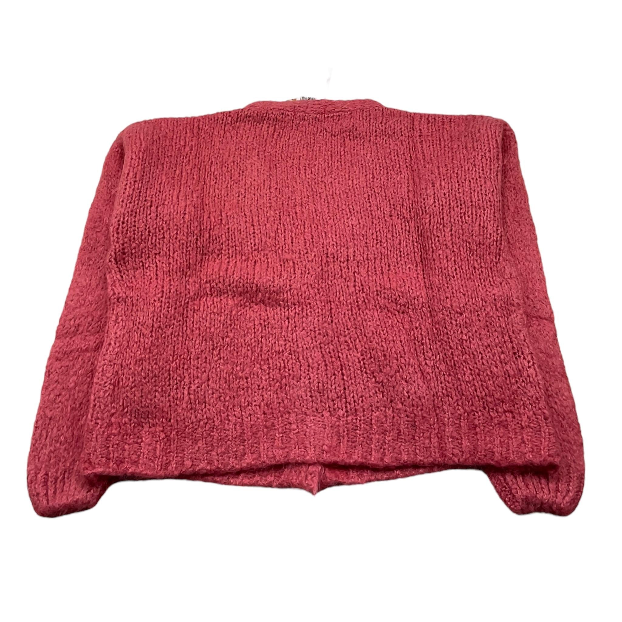 DIXIE cardigan tinta unita con tasche Rosa per Bambina NB90230G42 ROSA DIXIE 