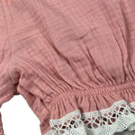 Babyvip Short Tinta Unita con Ricami per Bambina T1539J ROSA BABYVIP 