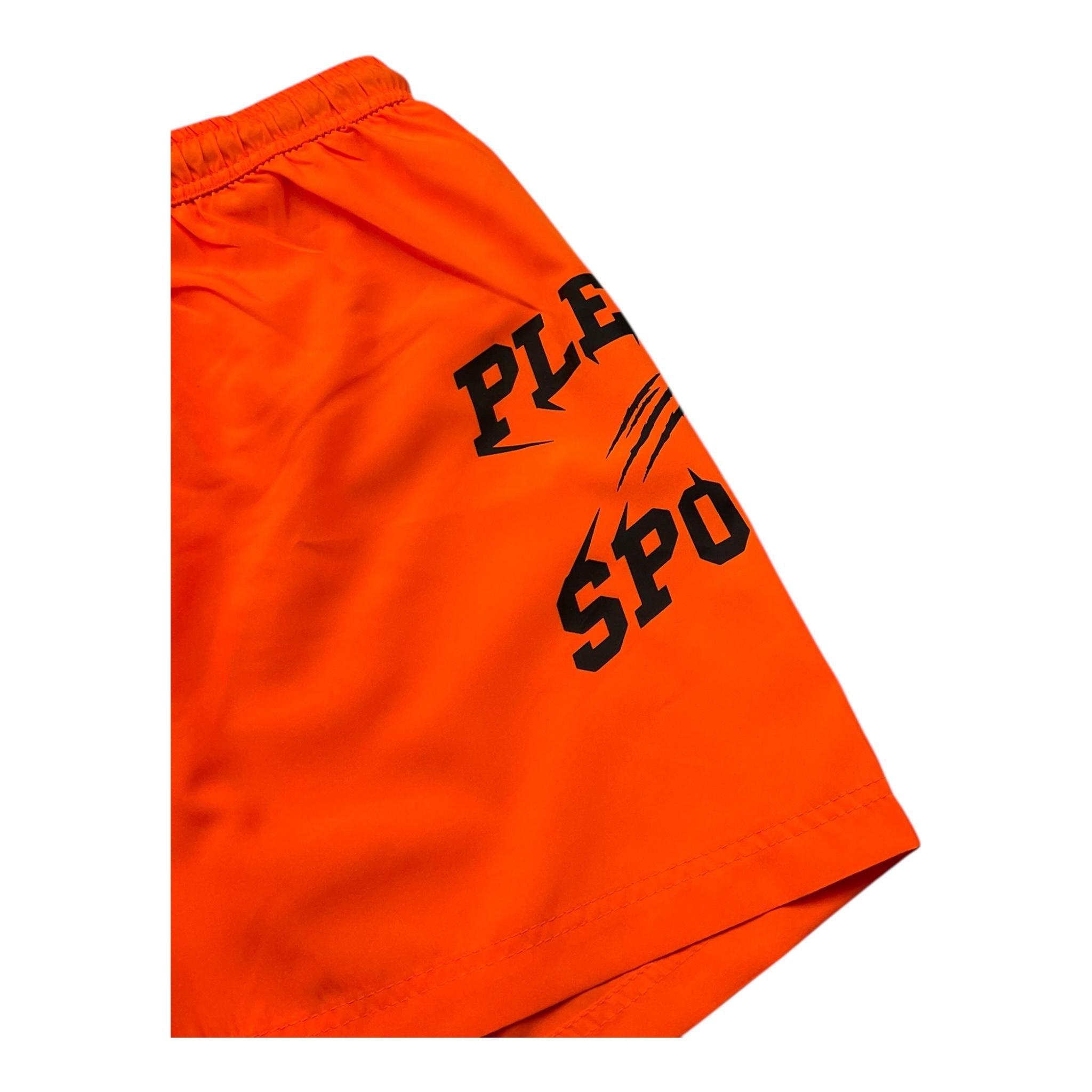 Plein Sport Swim Costume Tinta Unita con Logo per Bambino PS25KBBM01 ARANCIONE PLEIN SPORT SWIM 