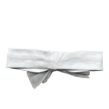 Miss Blumarine Fascia Tinta Unita con Fiocco per Neonata IA3124 BIANCO MISS BLUMARINE 