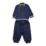 SARABANDA completo 2pz felpa con zip- pantalone Blu per Neonato A002 BLU SARABANDA 