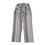 Manuel & Frank Pantalone Tinta Unita con Fantasia A Righe per Bambino MF1194R BIANCO MANUEL & FRANK 