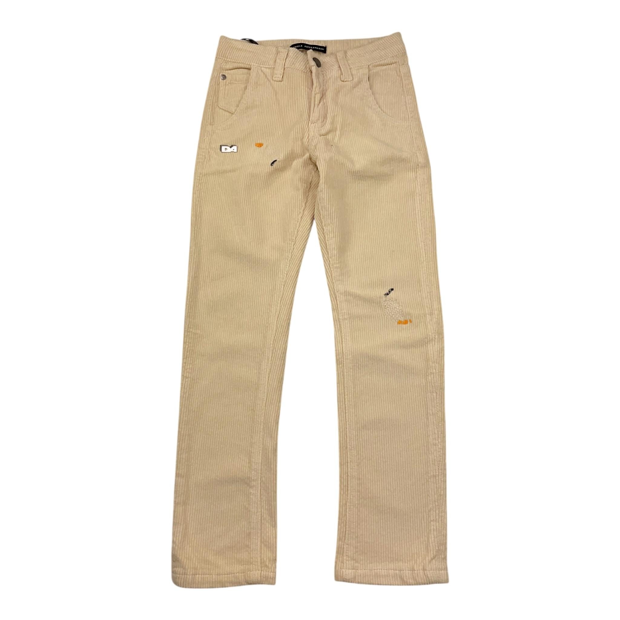 DANIELE ALESSANDRINI pantalone tinta unita con girovita regolabile Beige per Bambino PANT BEIGE DANIELE ALESSANDRINI 