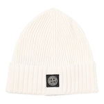 STONE ISLAND cappello tinta unita con stampa Panna per Bambino 8116N03Z3 PANNA STONE ISLAND 