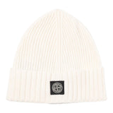 STONE ISLAND cappello tinta unita con stampa Panna per Bambino 8116N03Z3 PANNA STONE ISLAND 