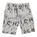 John Richmond Bermuda Tinta Unita Logato per Bambino RBO24168BE BIANCO JOHN RICHMOND 