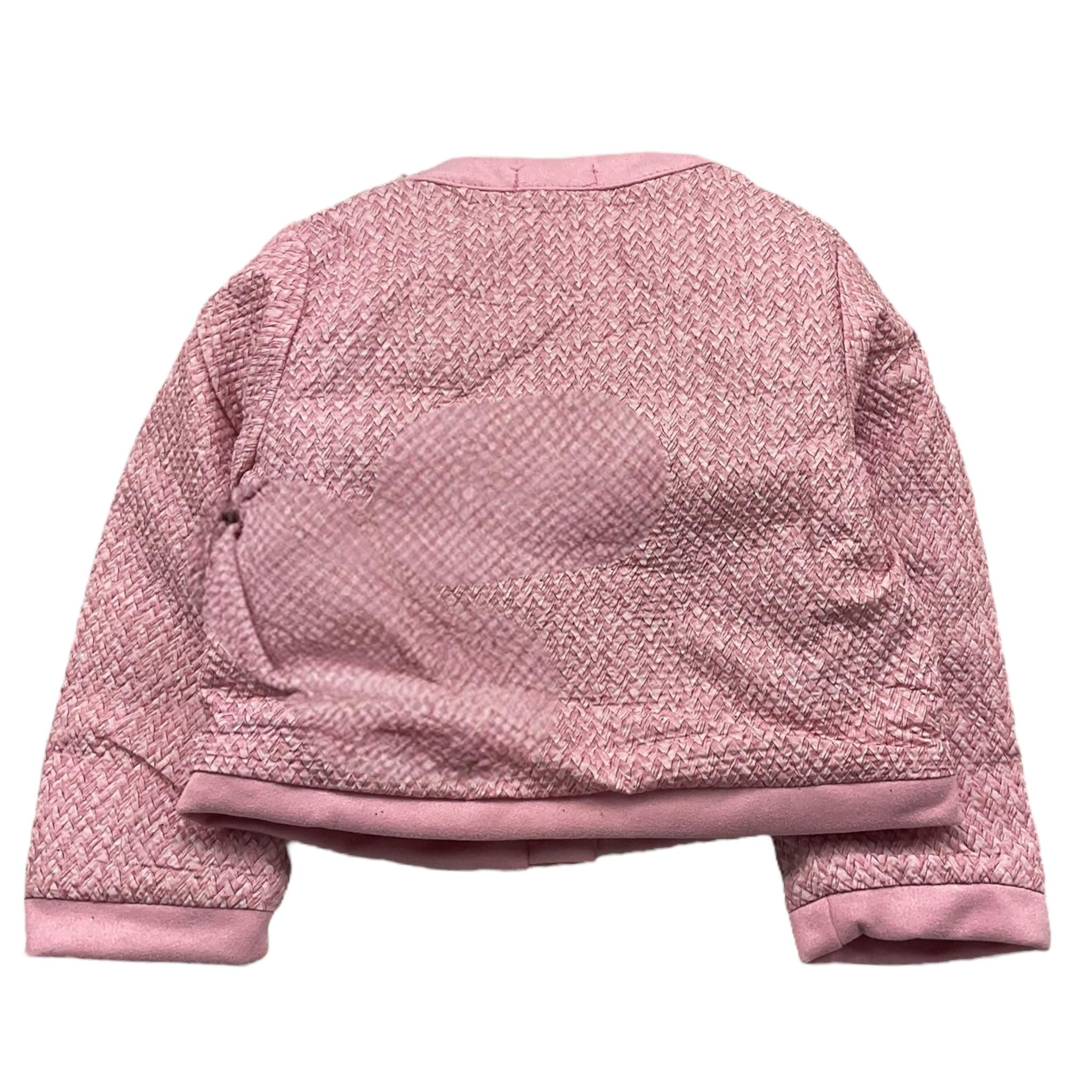 MONO STAR giacca tinta unita con bottoni Rosa per Neonata XW19008 ROSA MONO STAR 