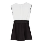 Liu Jo Abito Bicolore Giromanica per Bambina GA5060 BIANCO/NERO LIU JO 