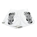 John Richmond Completo 2 Pezzi Short Tinta Unita con Stampa-Camicia per Bambina RGP26126CE BIANCO JOHN RICHMOND 