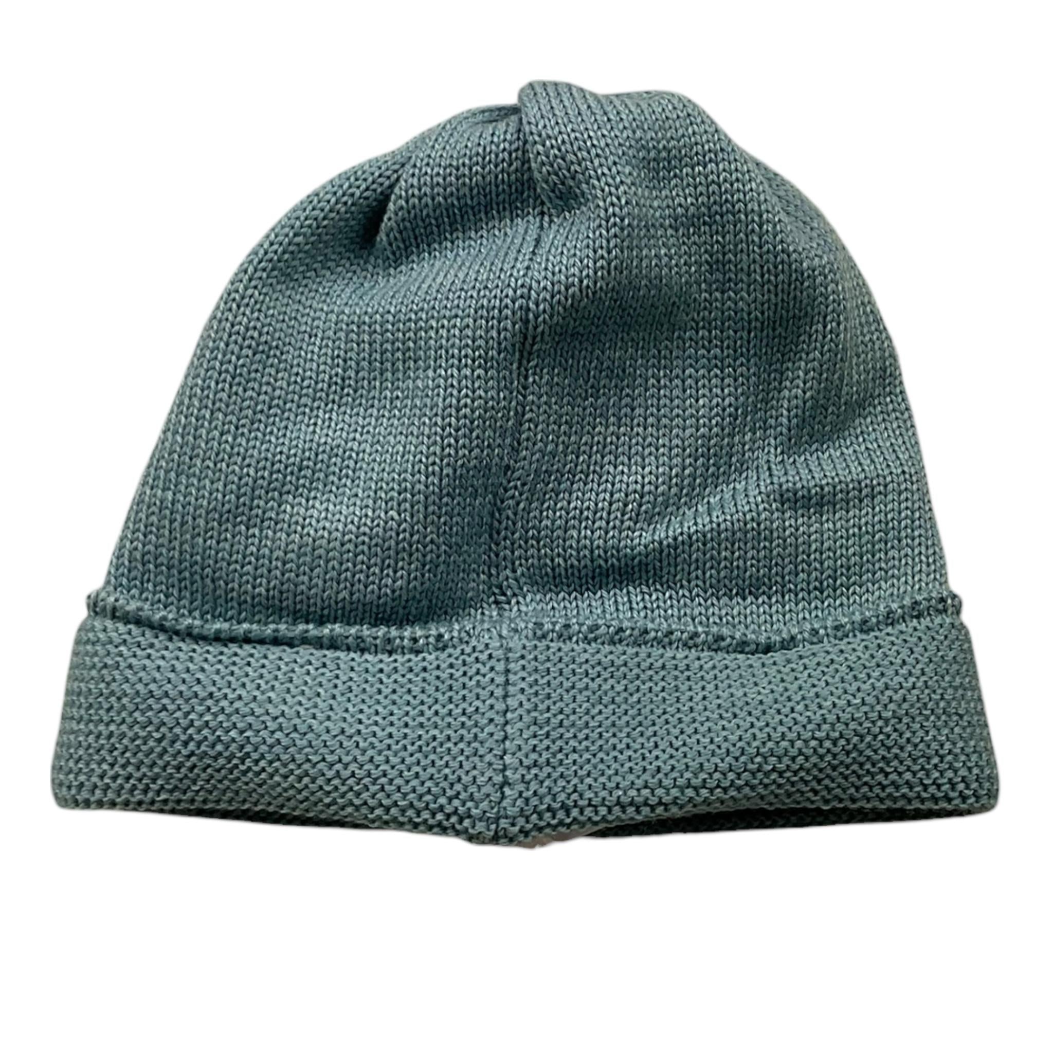 BABY LORD cappello tinta unita con ricami Verde per Neonato 600X VERDE BABY LORD 