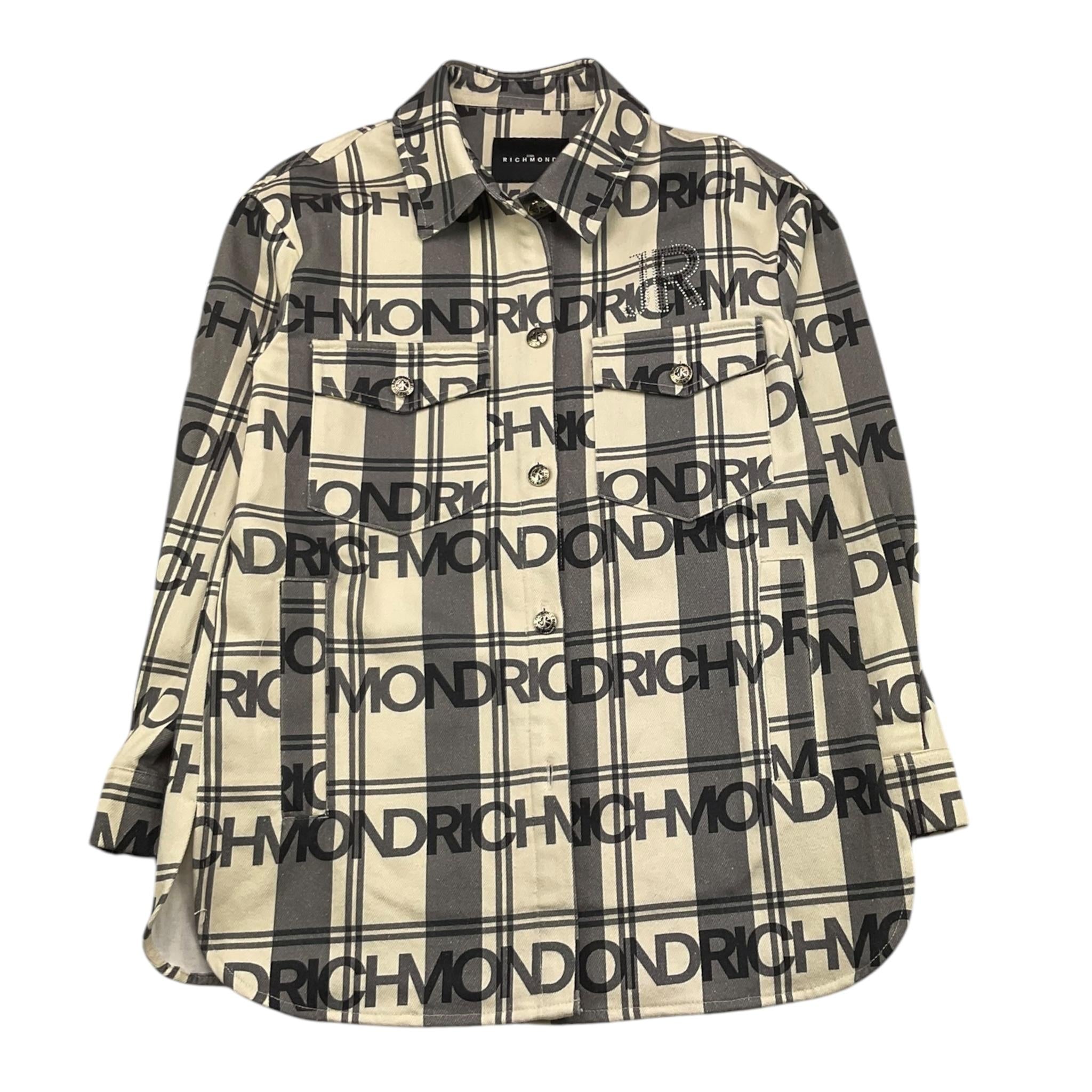 JOHN RICHMOND camicia manica lunga stampa fantasia Panna per Bambina RGA25031CA PANNA JOHN RICHMOND 