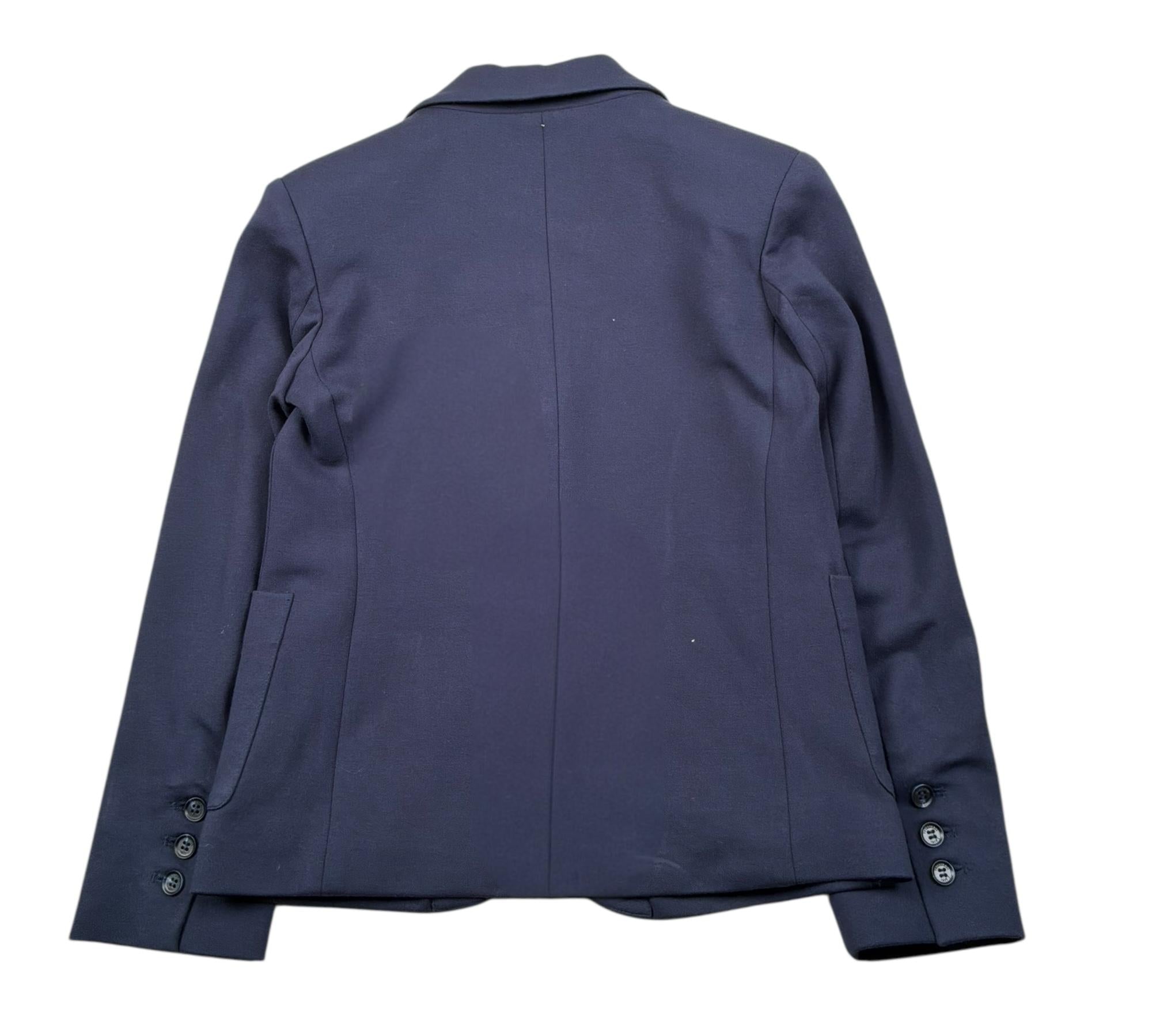 Trussardi Giacca Tinta Unita con Taschino per Bambino TBP26079GC BLU TRUSSARDI 