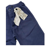Cesare Paciotti Pantalone Tinta Unita Con Elastico In Vita Blu Per Neonato