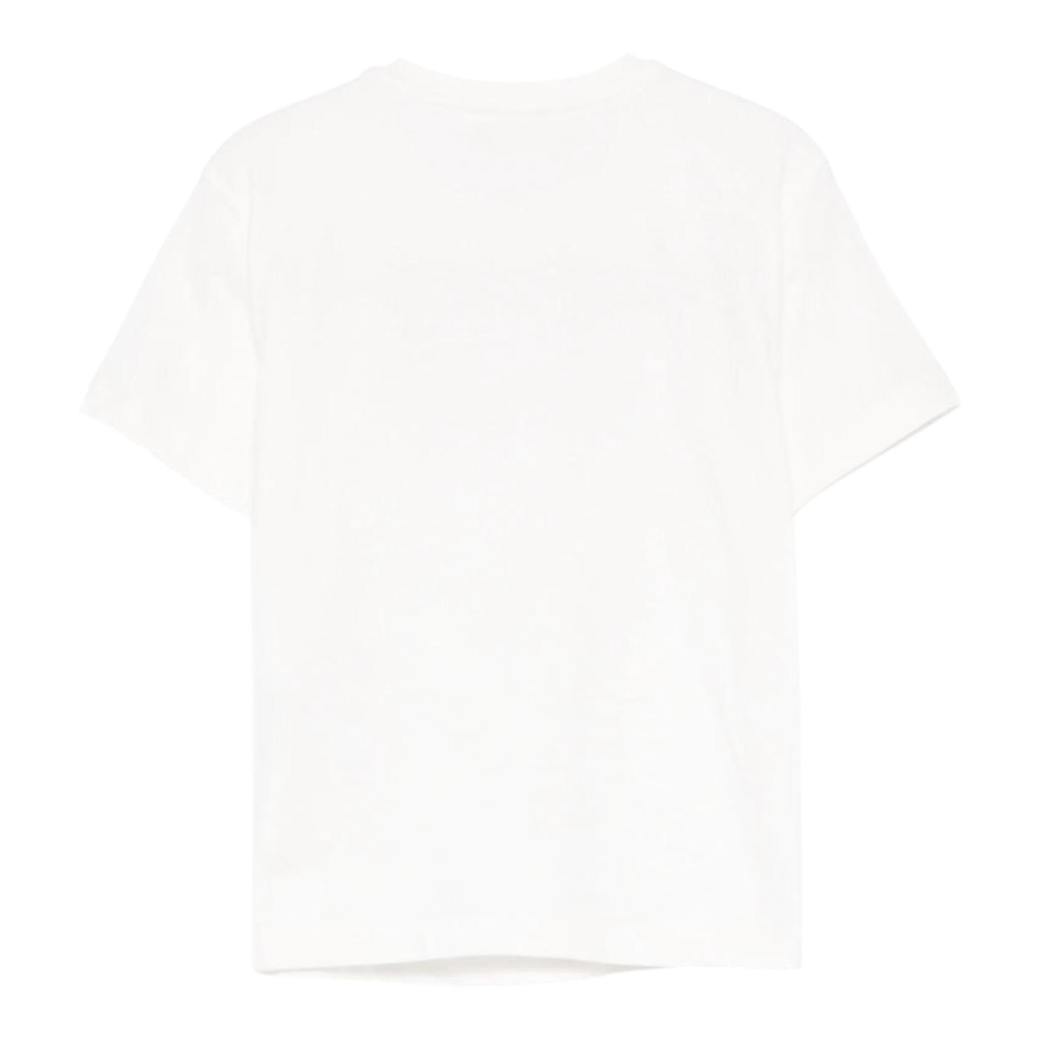 Elisabetta Franchi T-Shirt Girocollo Tinta Unita con Applicazioni Brillantini per Bambina EFTS239X BIANCO ELISABETTA FRANCHI 