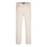 Tommy Hilfiger Pantalone Tinta Unita con 5 Tasche per Bambino KB0KB09330 BEIGE TOMMY HILFIGER 