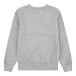 LEVI'S felpa chiusa girocollo tinta unita cn stampa logo Grigio per Bambino 9E9079 GRIGIO LEVI'S 