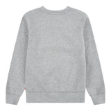 LEVI'S felpa chiusa girocollo tinta unita cn stampa logo Grigio per Bambino 9E9079 GRIGIO LEVI'S 