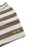 Dou Dou Bermuda Fantasia A Righe con Elastico In Vita per Bambina DW6Q29 PANNA/BEIGE DOU DOU 
