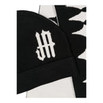 JOHN RICHMOND set sciarpa-cappello tinta unita logato Nero per Bambino RBA24017HSX NERO JOHN RICHMOND 