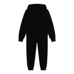 MOSCHINO completo 2pz in tuta felpa-pantalone tinta unita Nero per Bambino HUK03XX NERO MOSCHINO 