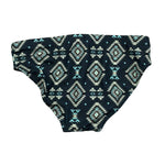 F**K Costume Modello Slip Tinta Unita con Stampa per Bambino FJ25J02A20X05 BLU F**K 