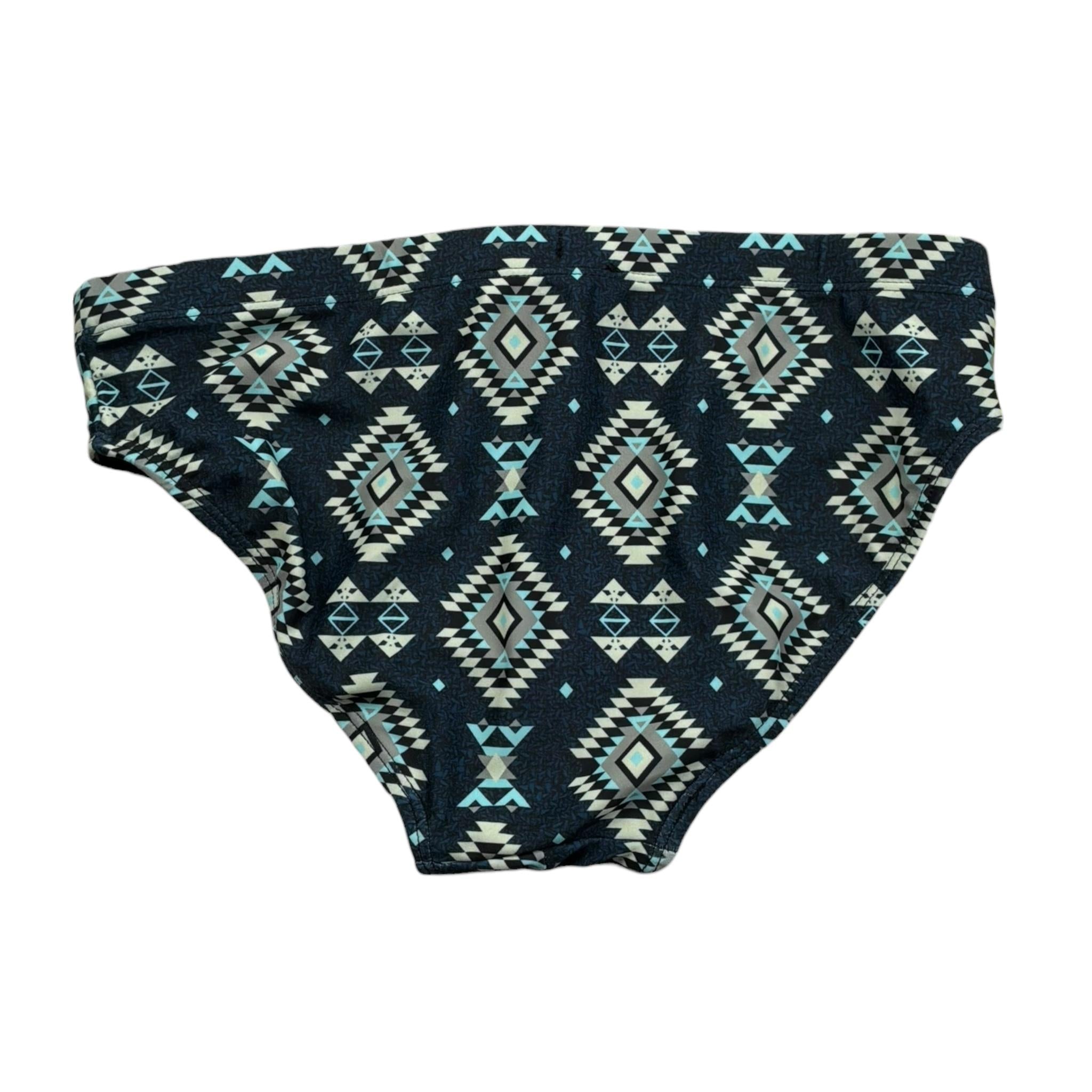 F**K Costume Modello Slip Tinta Unita con Stampa per Bambino FJ25J02A20X05 BLU F**K 