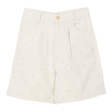 Michael Kors Short In Denim tinta unita con Applicazioni Beige per Bambina R30341 BEIGE MICHAEL KORS 