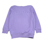 John Richmond Felpa Tinta Unita con Cappuccio E Stampa per Bambina RGP26006FE LILLA JOHN RICHMOND 