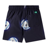 Scotch & Shrunk Costume Tinta Unita con Stampa per Bambino 179429 BLU SCOTCH & SHRUNK 