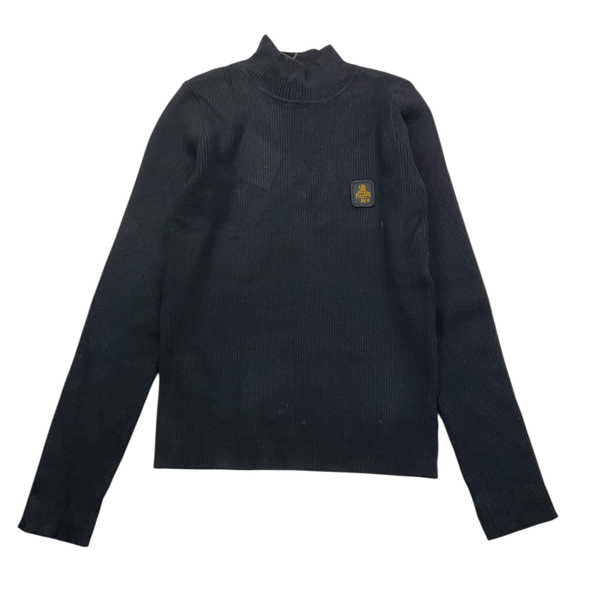 REFRIGIWEAR maglia mezzo collo tinta unita Nero per Bambino RWG955 NERO REFRIGIWEAR 