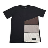 Duepuntozero T-Shirt Tinta Unita con Stampa per Bambino TSB3C NERO DUEPUNTOZERO 