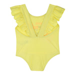 Billieblush Costume Un Pezzo Tinta Unita con Ricami per Neonata U20834 GIALLO BillIEBLUSH 