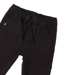 Sarabanda Pantalone tinta unita con Elastico In Vita Nero per Bambino 0B031J NERO SARABANDA 