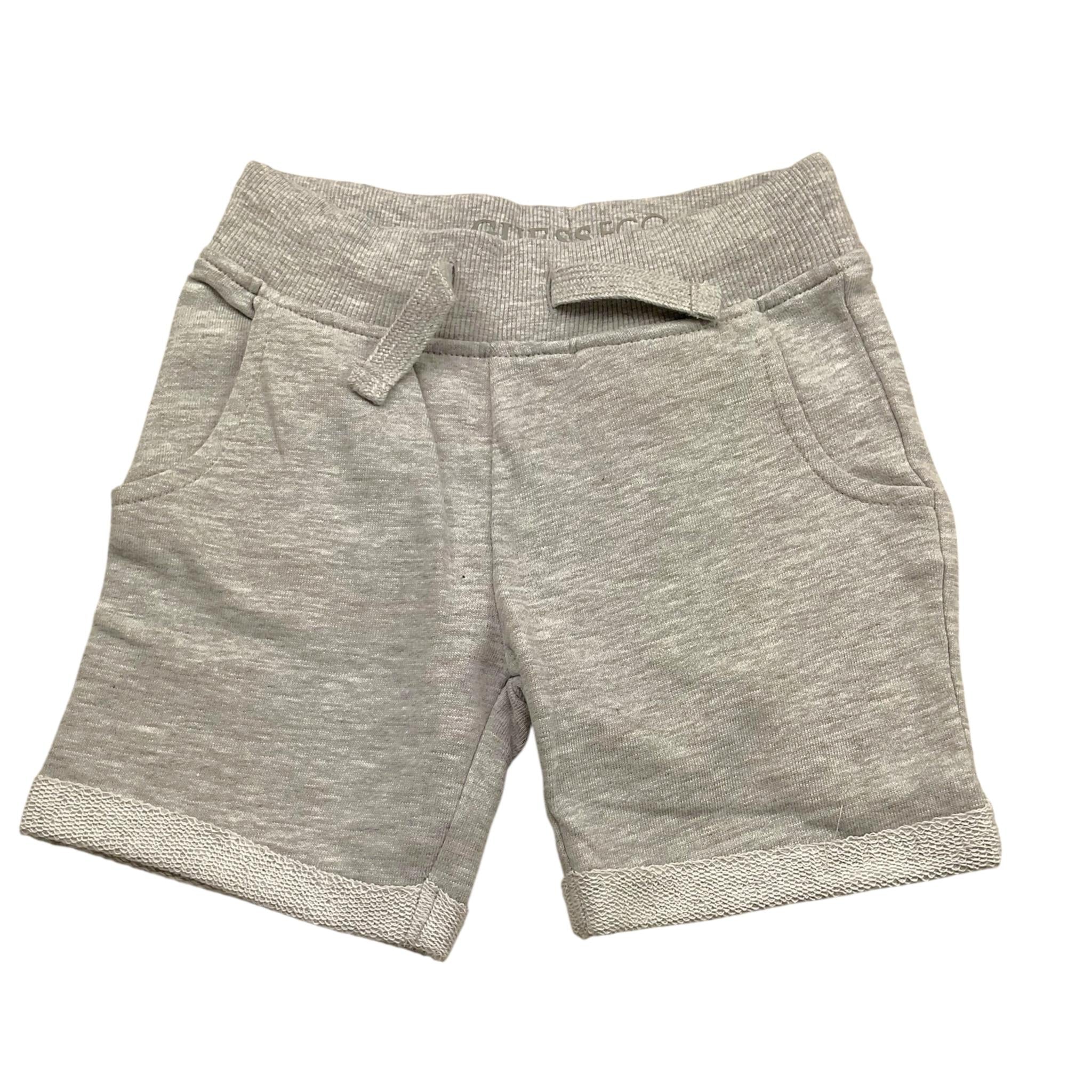 Guess Bermuda Tinta Unita con Logo per Neonato N93Q18KAUG0 GRIGIO GUESS 