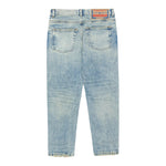 Diesel Jeans Tinta Unitga con Girovita Regolabile per Bambino J00981KXBPK AZZURRO DIESEL 