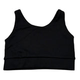 Imperial Top Giromanica Tinta Unita con Logo per Bambina M23070G75 NERO IMPERIAL 