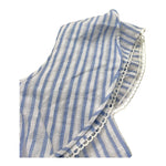 Twinset Top Bicolore con Fantasia A Righe per Bambina 251GJ2471 BIANCO TWINSET 