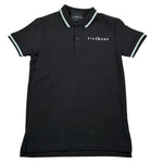 John Richmond Polo Mezza Manica Tinta Unita con Logo per Bambino RBP26022PO NERO JOHN RICHMOND 