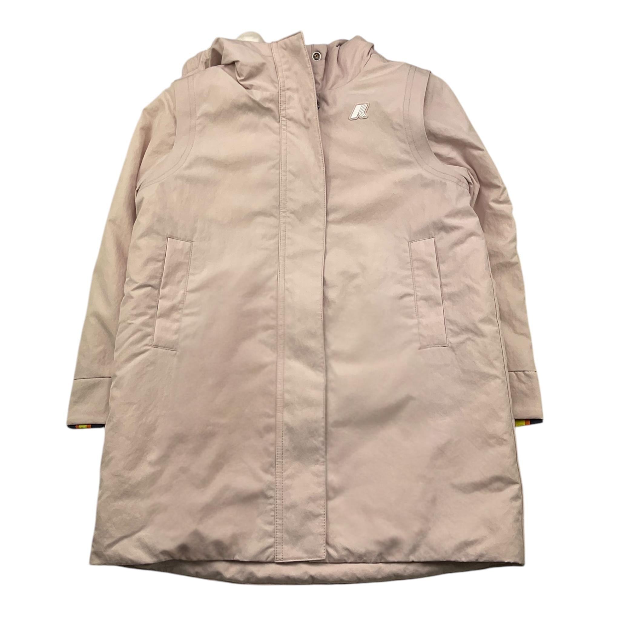 K-WAY giubbino tinta unita modello lungo Rosa per Bambina K3135PW ROSA K-WAY 